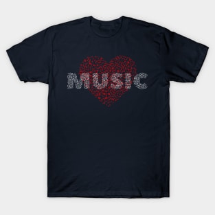 Love Sign For Music T-Shirt